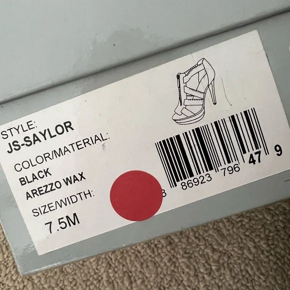 LIKE NEW- Jessica Simpson heels - Picture 3 of 5